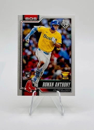 *Roman Anthony* Rookie Card #189 Superbox Exclusive Image Variation 2026 Topps