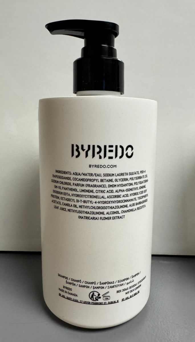 BYREDO Bal D'Afrique Collection Shampoo Conditioner Lotion Shower