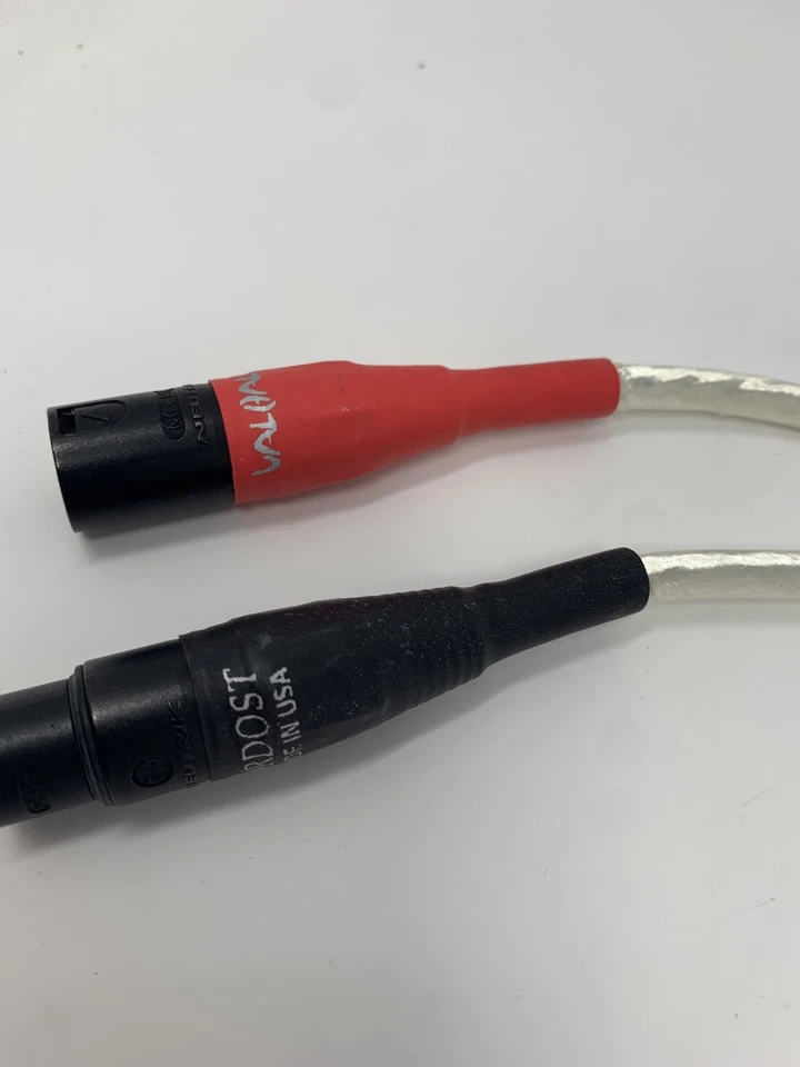 Audio: Nordost Valhalla 1 XLR Cables 24 inches Pair Balanced Interconnects - Image 2 of 4
