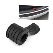 Car Rear Bumper Protector Guard, Anti-Scratch Self-Adhesive 35.43" 2.75" Black