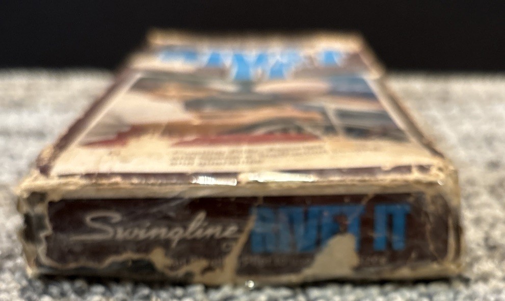 Vintage 1970S Swingline Rivet It Triple Head Riveting 9” Plier In Box USA