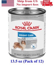 SALE OFF  Royal Canin Care Nutrition Weight Care Loaf Canned Wet Dog Food 12Cans