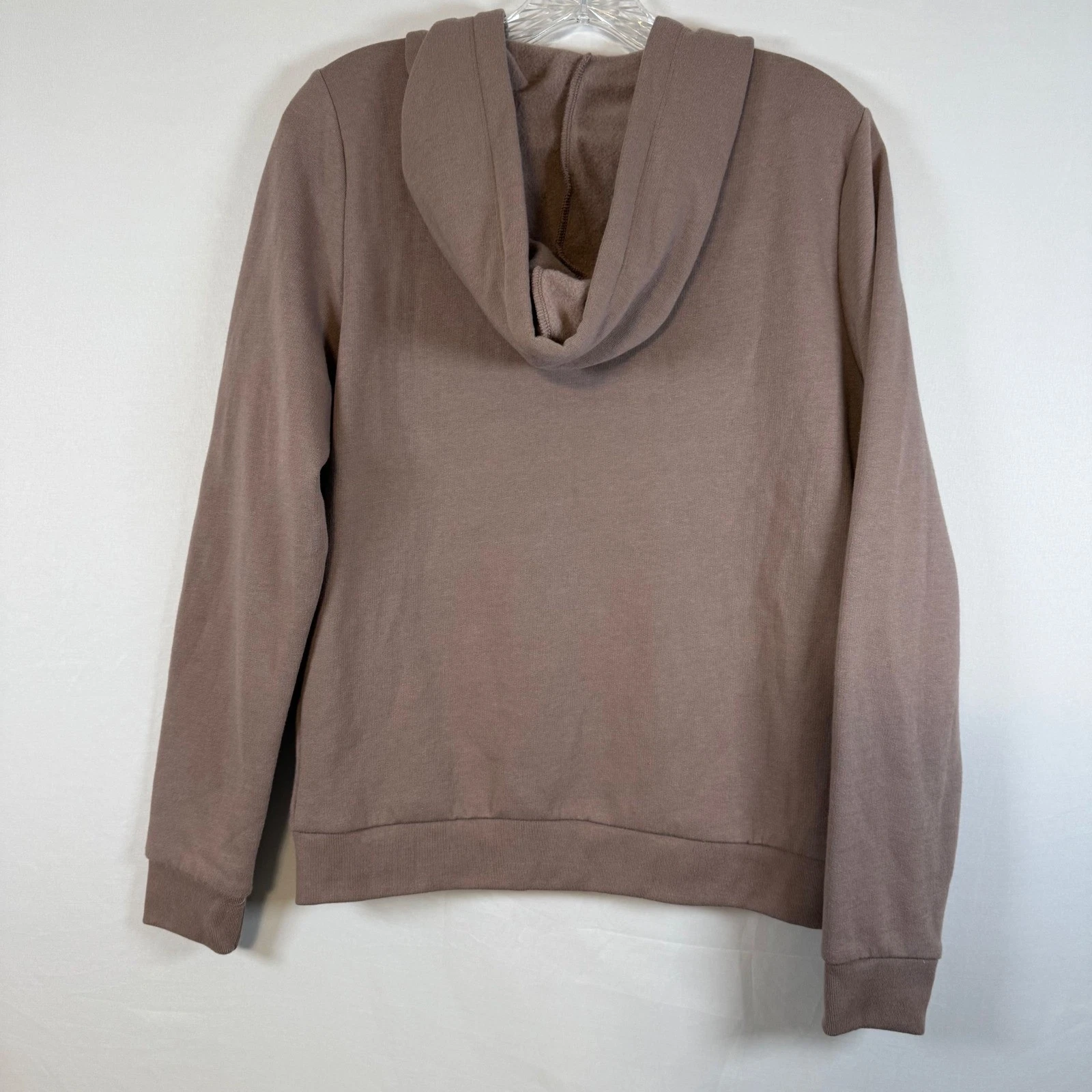 UNDERCOVER Felpa ROSA Victoria's Secret full zip con cappuccio logo argento tasche anteriori M nuova con etichetta