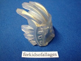 LEGO Bionicle Mask 44814 AVOHKII 44814pb01 Trans Clear w/ Glitter 8596 Takanuva