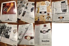 AD PUB LUCIEN ROCHAT Philip Watch EBEL Baume & Mercier HAMILTON SPUR BULOVA 1992