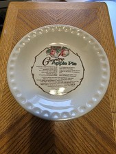 Watkins Country Apple Pie Ceramic Pie Dish 9 ...