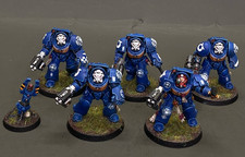 Presale Terminator Squad Space Marines Warhammer 40k Pro Painted Commission