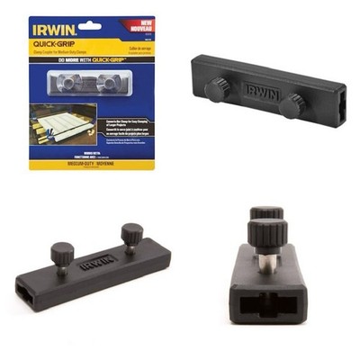 IRWIN QUICK-GRIP Clamp Coupler Medium Duty Bar Clamp Accessory New Sealed