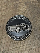 FHP Florida Highway Patrol Challenge Coin. Blue Glow Ink. Police Coin. Charger