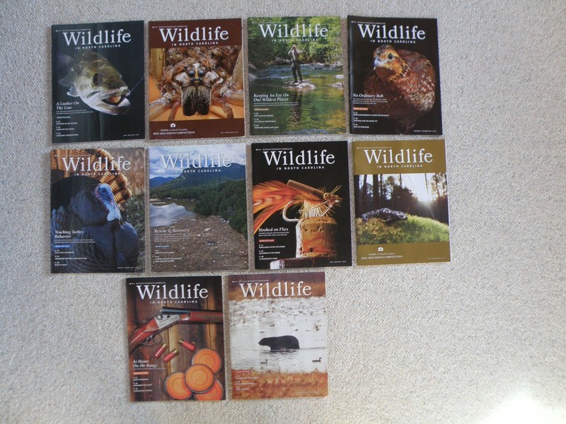 Wildlife In North Carolina Magazine - 10 Issues
