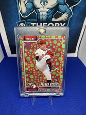 2026 Topps Series 1 Parker Messick #67 Rookie Holiday Green & Pink Polka Dots