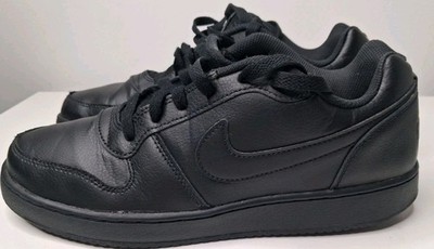 Nike Men's Ebernon Low Athletic Shoe, Black/Black, 9.5 Regular US