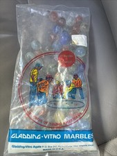 Vintage Gladding Vitro Unopened Marble Set Made In USA