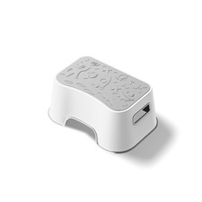  NCLE WU Kids Step Stool - Lightweight and Easy to Clean Bathroom Safety Bottom