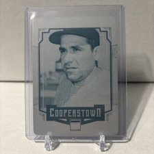 Yogi Barra 2015 Panini Cooperstown PRINTING PLATE #1/1 New York Yankees