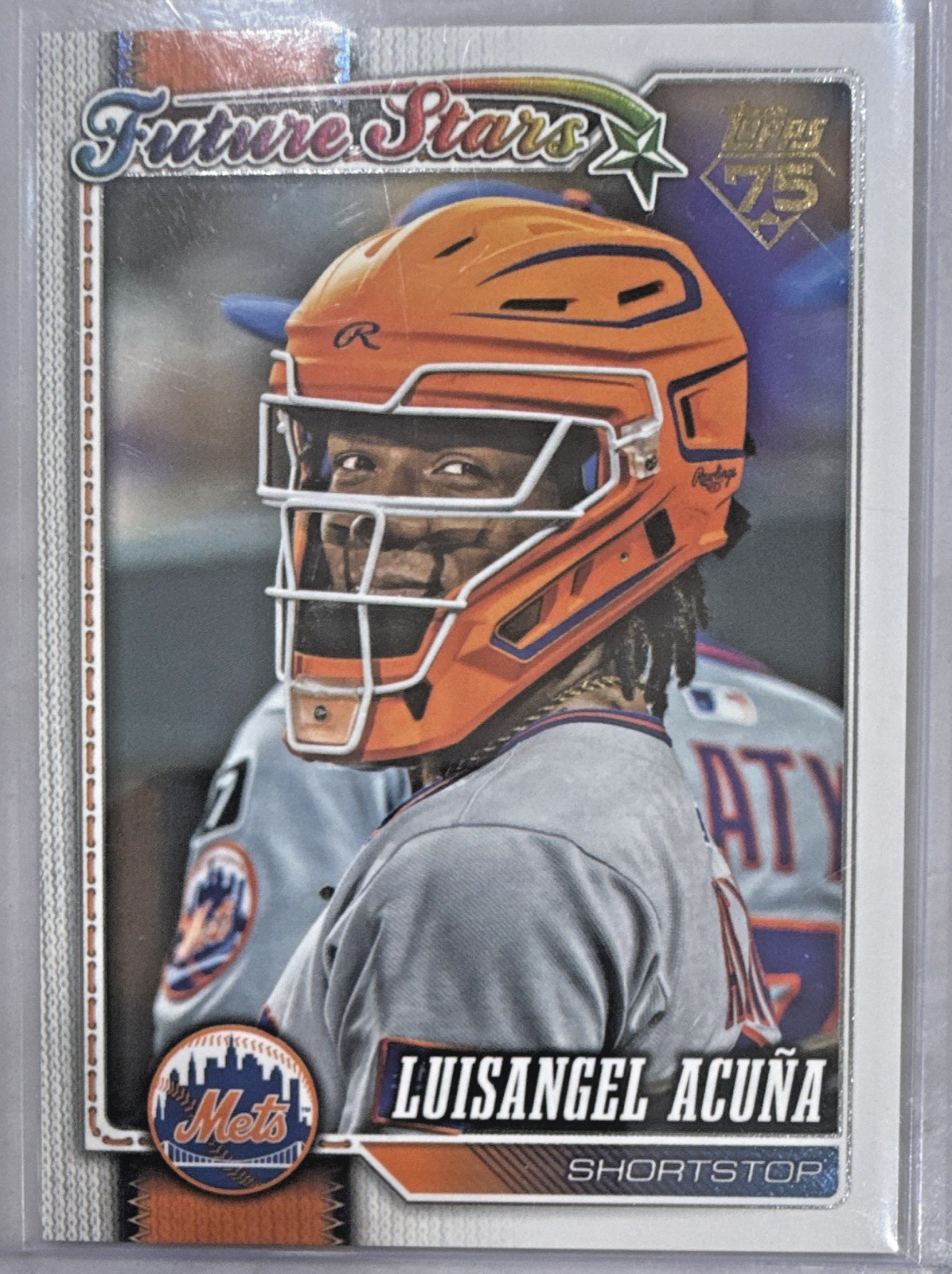 2026 Topps Series Luisangel Acuña #275 Golden Mirror Image Variation SSP NM-MT⁠