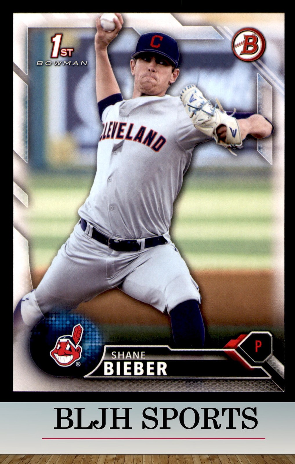 Shane Bieber #BD-68 Baseball Cards 2016 Bowman Draft trading card — raw and PSA graded price guide