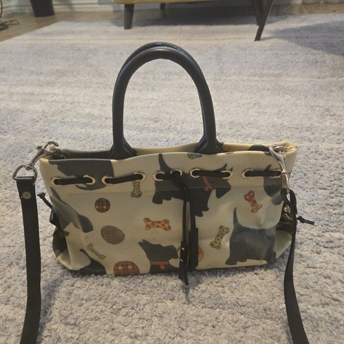 Dooney & Bourke - Scottie Dog Hand Bag Purse - multi Colored - Picture 2 of 12