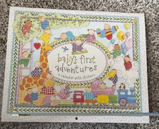 Vintage C. R. Gibson Our Little One First Year Baby Calendar  Stickers Bonus