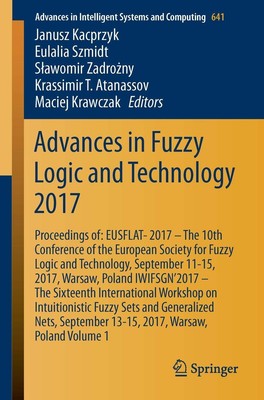 Janusz Kacprzyk (u. a.) | Advances in Fuzzy Logic and Technology 2017 | Buch