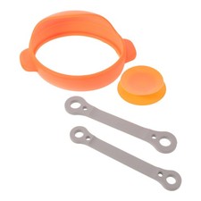 1 Set Adaptive Handle for Elderly Eating Utensil - Silicone Adaptive Cuff -