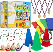 KreativeKraft Kids Games Outdoor Play Equipment for Kids Adults Family Garden