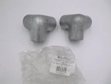 2 Pack Global Industries 1-1/4" Side Outlet Elbows WB798732