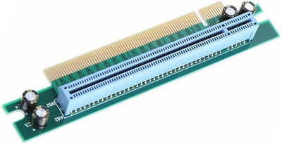 1Pcs PCI-E Express 16X 90 Degree Adapter Riser Card PCI Express 90-Degree Right-