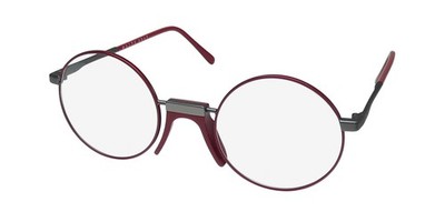 ANDY WOLF ROSS EYEGLASS FRAME/GLASSES ROUND LENSES BOLD CONTEMPORARY DESIGN RARE