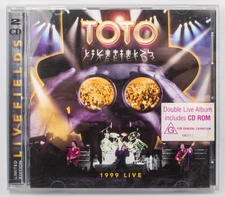 1999 Toto "Livefields" Two Bonus Disc Limited Edition Import CD Album Columbia