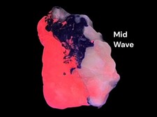 16GM Fluorescent Blue Color Sodalite Combine With Pyrite and Calcite Specimen 