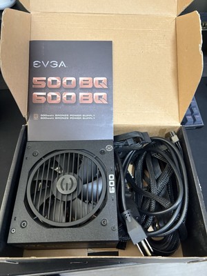 EVGA 600BQ 80+ Bronze 600W Semi Modular FDB Power Supply