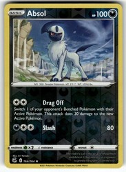 Absol 164/264 Fusion Strike Reverse Holo Rare