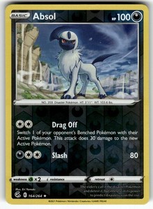 Absol 164/264 Fusion Strike Reverse Holo Rare