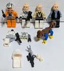 Small Lot Of Lego Star Wars + Misc. Minifigures (Some Incomplete)