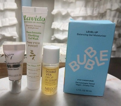 Bubble Skincare Level Up Balancing Gel Moisturizer  1.7 oz + more as pictured