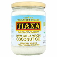 TIANA Organic Extra Virgin Coconut Oil - 500ml (16.91fl oz)