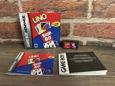 Uno/Skip-Bo (Nintendo Game Boy Advance, 2006) CIB, Tested works