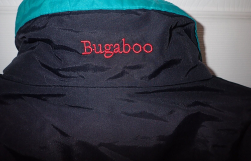 Vintage 90s Columbia Men's Large Bugaboo 3 in 1 Winter Jacket Black, Teal & Red - Picture 8 of 16