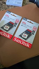 SanDisk 128GB Ultra microSDXC UHS-I Memory Card 100Mb/ 2 PACK