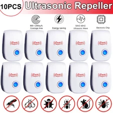 Lot Ultrasonic Pest Reject Home Control Electronic Repellent Rat Mice Repeller