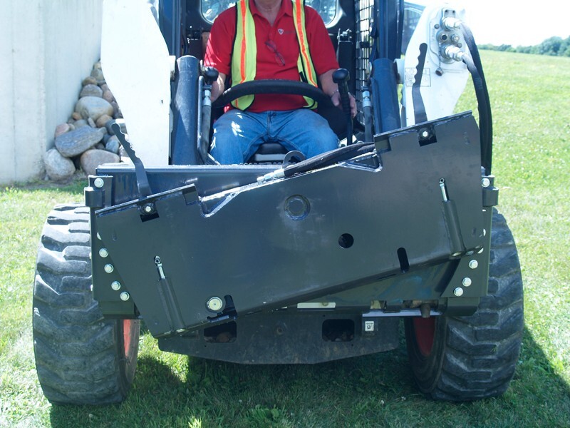 BRADCO UNIVERSAL TILT ATTACH ATTACHMENT TILT-TACH FITS BOBCAT & MORE SKID STEERS