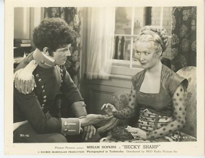 Vintage 8x10 Photo Becky Sharp 1935 Miriam Hopkins Frances Dee G. P. Huntley Jr.