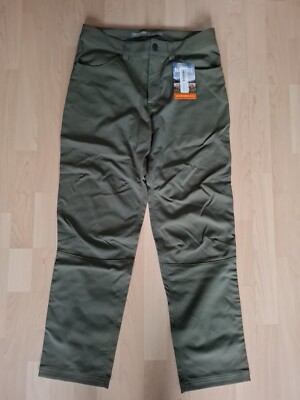 Icebreaker Trailhead Pants Gr. 32  Grau Grün (UVP 180 )