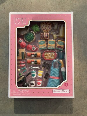 LORI Doll Gourmet Market Food Accessory Set NEW Battat Our Generation
