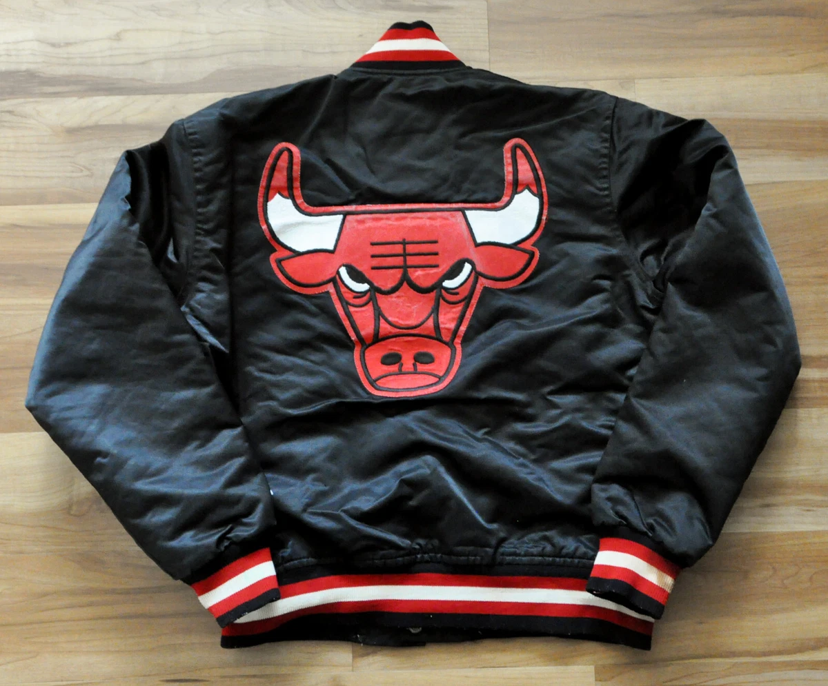 Black bulls starter shop jacket