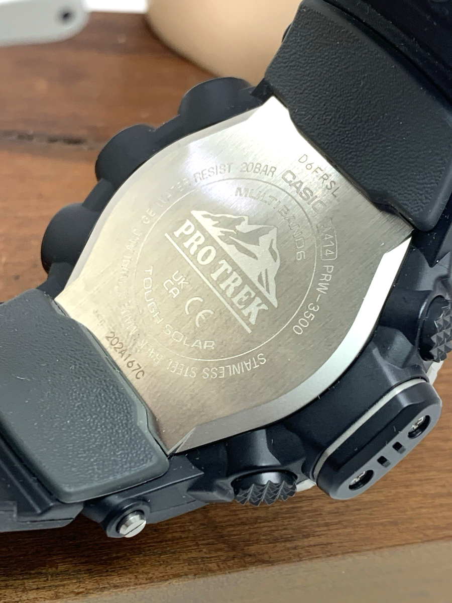 Casio Pro Trek Men's Watch PRW-3500 Solar Triple Sensor Digital