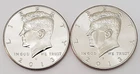 2013 P & D Kennedy Half Dollar Set (2 coins)  AVE CIRCULATED **FREE SHIPPING**