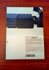 MERIDIAN 205 Finale di potenza monofonico  - Brochure