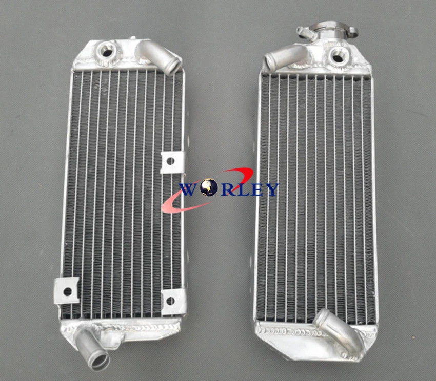 Radiador de aluminio para SUZUKI DRZ400S DRZ400SM DR-Z 400 S/SM WVB8 01 02 2000-2022 Foto 3 de 4